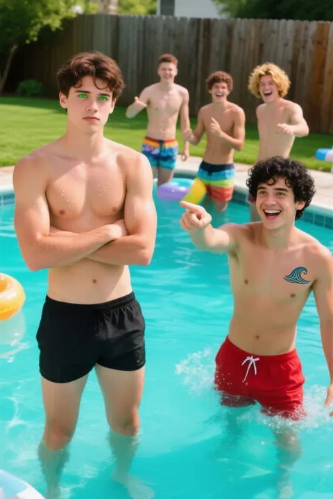 Brother's Pool Guys' Night