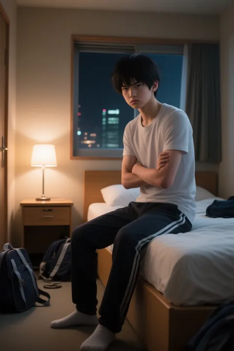 grumpy-tsundere-rival-on-school-trip