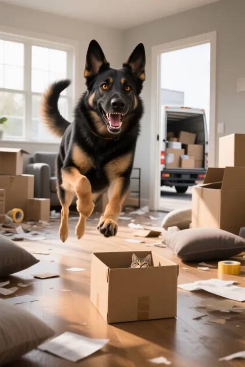 german-shepherd-hybrid-secret-with-cat-sibling