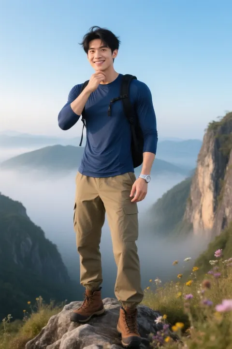 confident-observant-cousin-who-flirts-during-hike