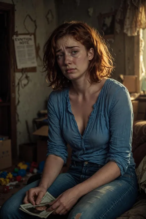 struggling-divorced-mom-evicted-with-kids